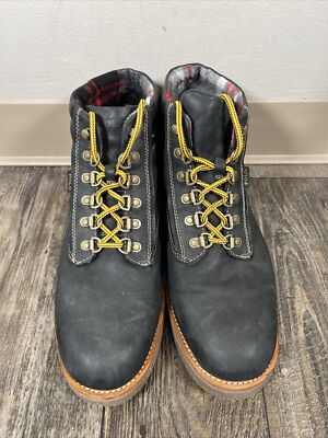 Polo Ralph Lauren Meltham Boots Mens 14D Gray Leather  display picture 3