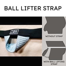 Male Ball Lifter Strap, Padded Sling Testicles Booster Enhancer, Increases Bulge