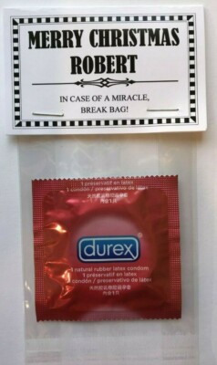 Condones De Broma 'Pequeño Willy Pecador' | Regalo Secreto Santa Navidad | Novedad Grosera