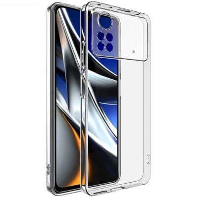 Hülle für Xiaomi POCO M4 Pro 4G Handy Schutz Case Cover Ultra Klar Silikon Hülle