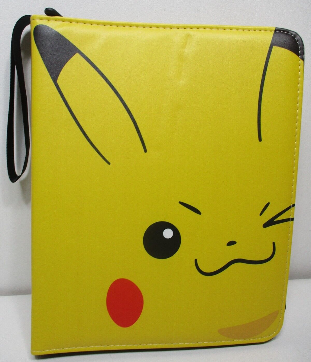 pokemon go card binder Amazon.com: GOROMA Card Binder 4-Pockets, 400 Pockets Card Holder with 50  Removable Sleeves, Trading Card Collector Zipper Album Holder, Red : Toys &  Games