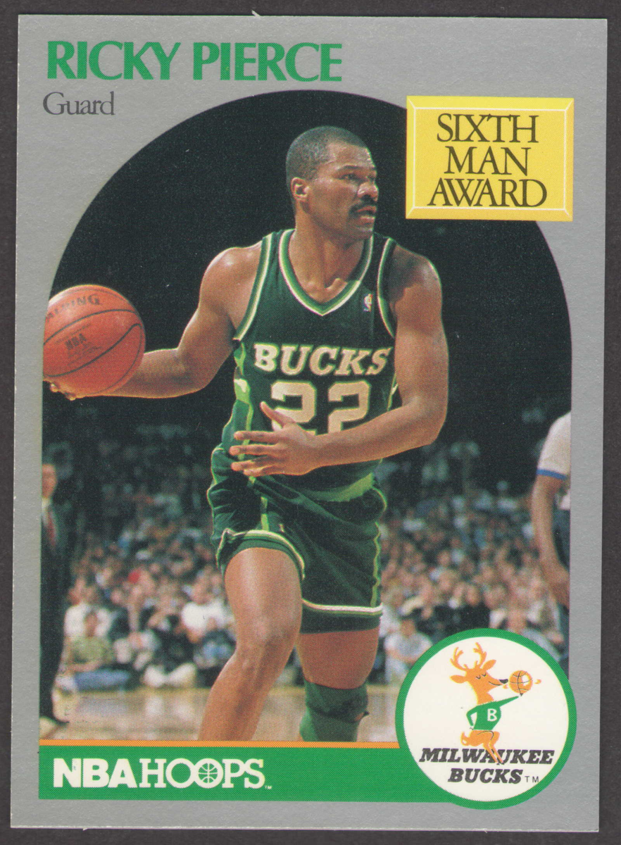 US. 1990-91 NBA Hoops #179. Ricky Pierce. Sixth Man Award | eBay