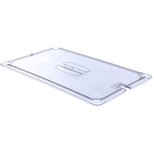 Carlisle Clear Plastic Plate Cover – Round, 11.4 Inches, Heat-Resistant Up To 212°F, Great For Catering & Restaurants