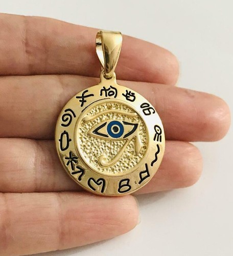 18k Gold Filled Egyptian Eye of Horus 