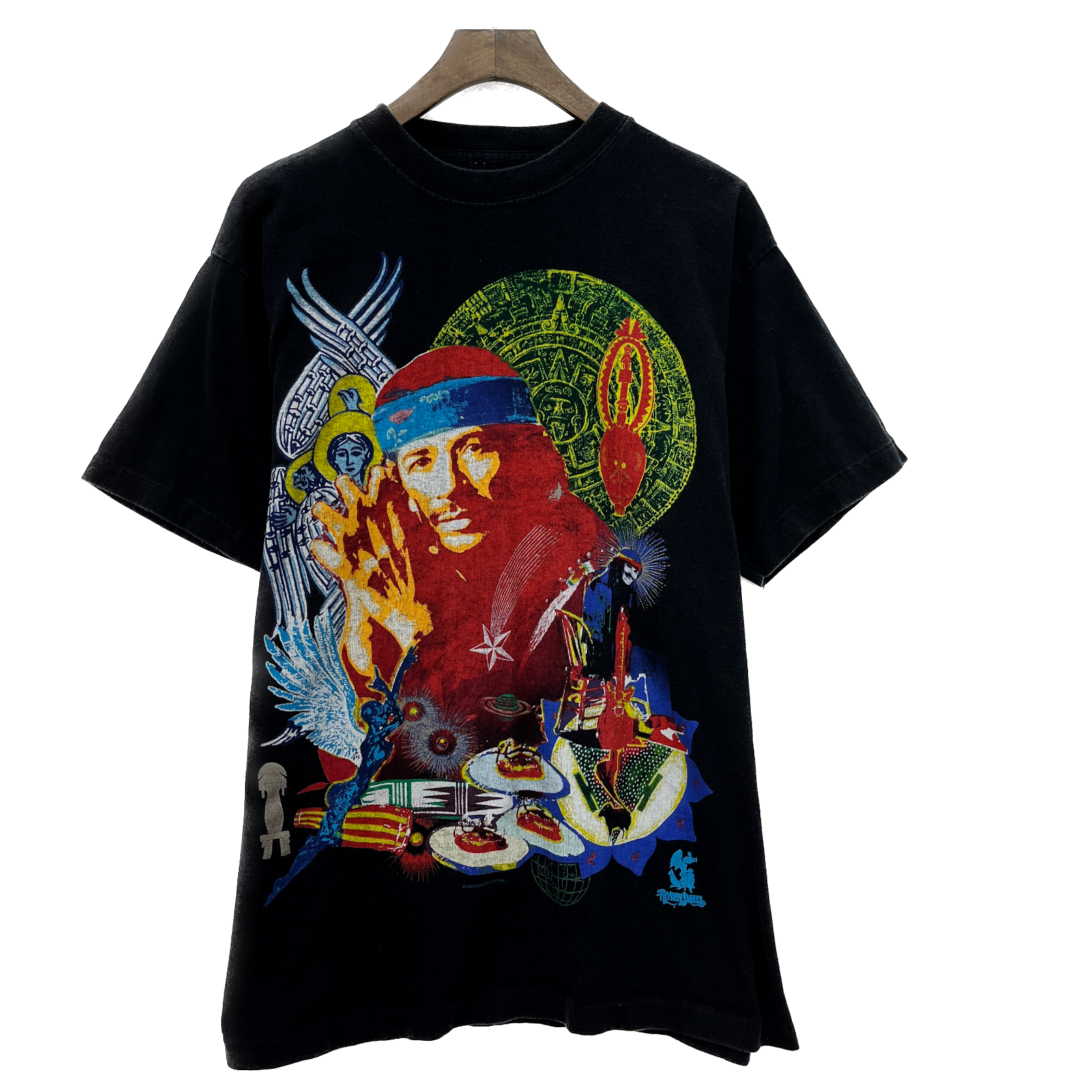 90s ビンテージ Tシャツ SANTANA HEAVEN SMILE