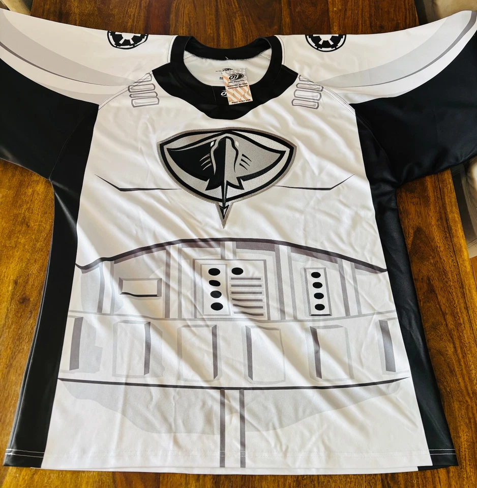 Camiseta SC Stingrays Star Wars Specialty (XL) - ¡Nueva! ¡En mano! Capitals ECHL Team Foto 2 de 4