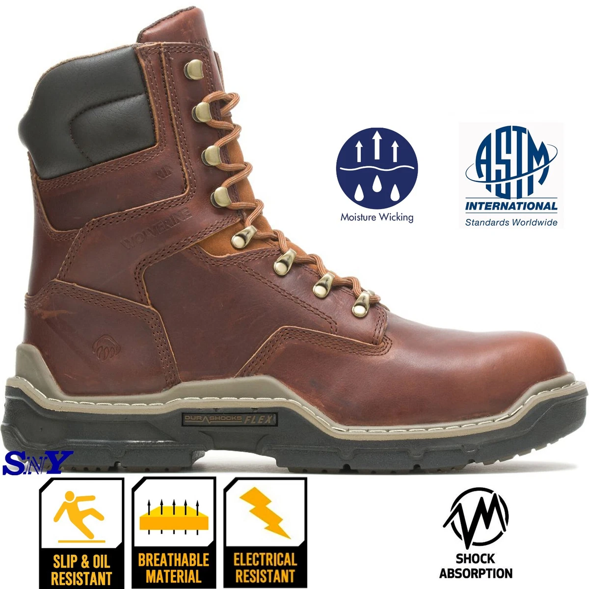 Wolverine raider soft toe sales