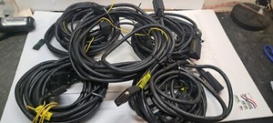 5x MACOM Harris GE M7100 ORION mobile Radio remote Cable CA101288V4-R3A