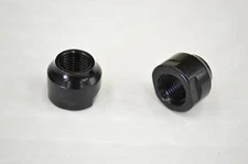 NEW 2 x Thread Washer QR Rear Axle Hub Cone Nut Bicycle 10mm