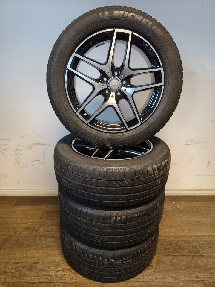 4 Sommerräder 235/55 255/50R19 Mercedes GLC X253 W253 19" AMG Alufelgen - Bild 2 von 3