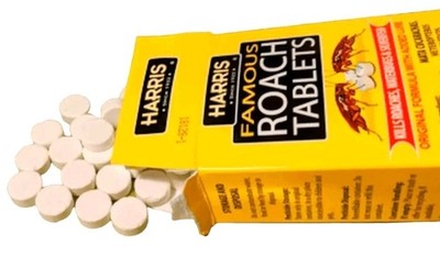 Original Formula Harris Roach Tablets - 4 oz with Added Lure - 96 Pieces