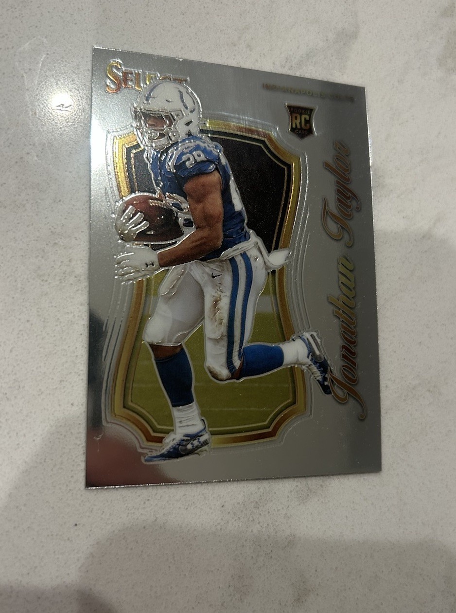 2020 Panini Select - Select Certified Rookies Jonathan Taylor #SCR-16 (RC)