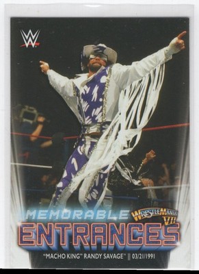#ME-3 2021 Topps WWE Memorable Entrances * Macho King Randy Savage