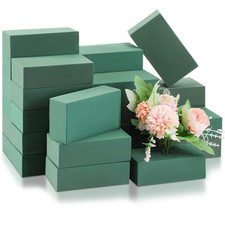 Floral Foam Blocks Green Wet Dry Flower Bricks 3.2x5.5x1.8 Inch 30 PCS Set