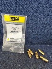 (QTY 5) TWECO WS54A 1540-1145 WELDSKILL Brass MIG Gas Diffuser