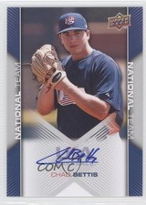 2009 Upper Deck USA Baseball Box Set Chad Bettis #USA-64 Auto 2d7