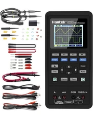 Hantek 2D72 Handheld Oscilloscope 70MHz Waveform Generator Multimeter W/Case