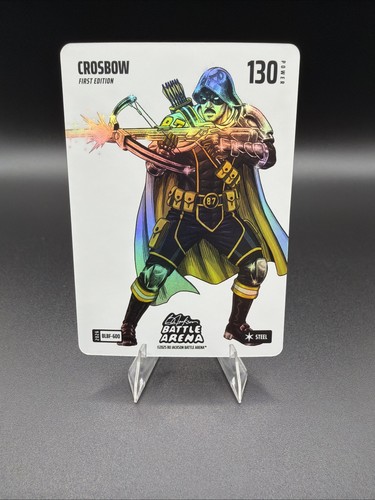 Sidney Crosby CROSBOW Blizzard Steel Foil Bo Jackson Battle Arena 2026 Edition