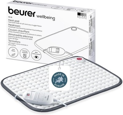 BEURER Heizkissen HK 41 Maschinenwaschbar 3 Temperaturstufen bis 30°C
