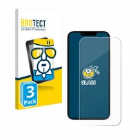 3X Schutzglas Panzer FüR Apple Iphone 13 / 13 Pro 9H Display Echt Glas