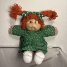 Vintage Cabbage Patch kid Coleco red hair green eyes HM #2 KT 1978, 1982