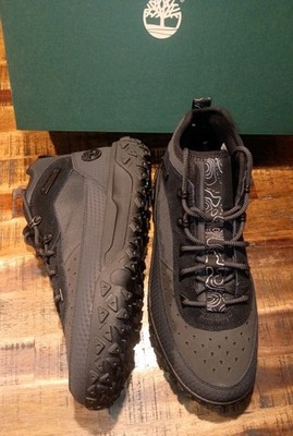 Lim Edition Mens Timberland Greenstride Motion 6 Carbon&Black Trail Shoe 12 Wide