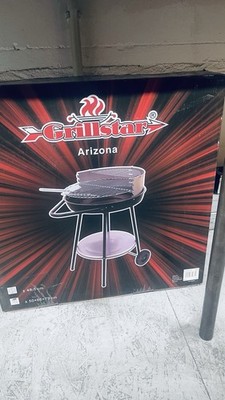 Grill Barbecue Master Grill Mobil Tragbar mit Rädern und Regalen