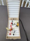 VINTAGE RICHARD WHEATLEY FLY BOX PLASTIC WITH FLIES — photo 3