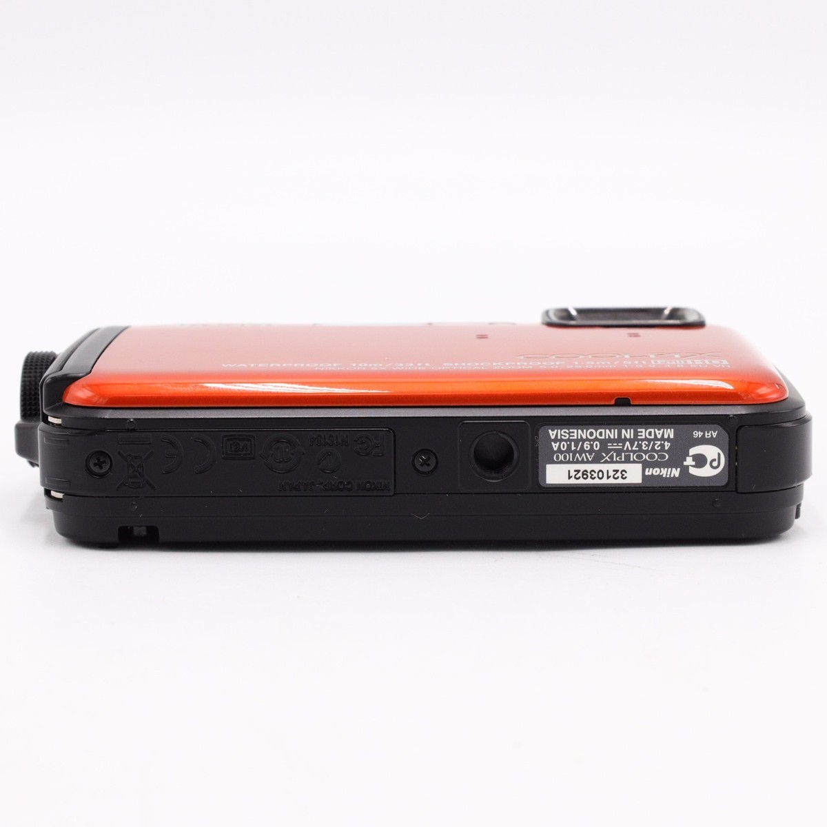 Nikon COOLPIX AW100 16.0MP Digital Camera - Orange for sale online