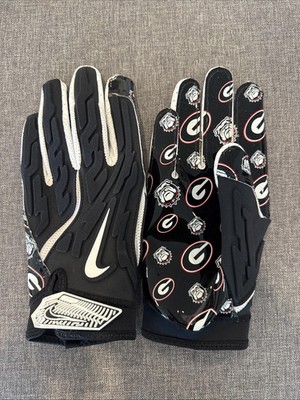 Nike Georgia Bulldogs College Football Gloves Player Exclusive Size 2XL