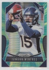 2019 Panini Prizm Rookies Hyper Prizm 16/175 Juwann Winfree #387 rf2