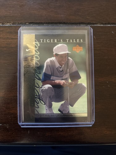 Tiger Woods #TT3 2001 Upper Deck Tiger's Tales card