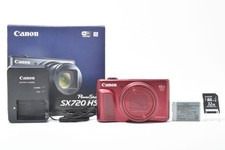 【works fine‼︎】Canon PowerShot SX720 HS Digital Camera red from Japan
