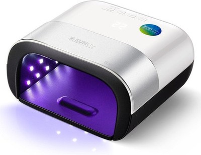 SUNUV SUN3 Professional UV Light for Gel Nails, LED Nail Lamp for Gel Polish wit