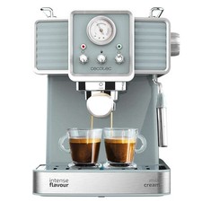 Cafetera espresso Cecotec Cumbia Tradizionale 1350 W 20 bar plateada/gris