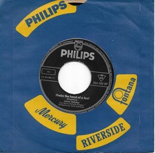JOHNNY HALLYDAY Shake The Hand Of A Fool 45 T...