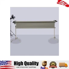 Motorized Electric Wall Mount Photo Background Support System 3 Roller w/ RC