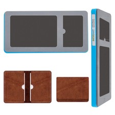 Leather Cutting Die Bifold Wallet Embossing Wooden Cutting Die Fabric Giftcar...