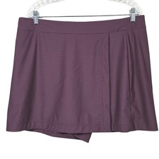 Spanx Sunshine Skort Geoscape Blue Orange Active Golf Tennis Pickleball Size XL