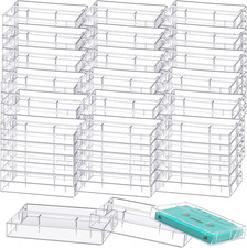 200 Pcs Audio Cassette Tape Cases Plastic Blank Voice Recording Cassette Tape Ho