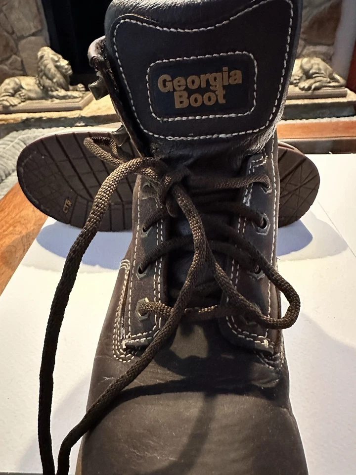 Georgia Boot Womens Leather Size 8 - Image 2 of 4