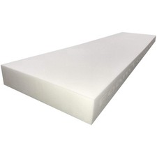 White Foam Mattress Topper 4x24x84