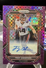 2022 Panini Prizm - Rookies Troy Andersen #394 Purple Power Prizm /49 (RC)