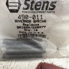 (4)PACK!!  Stens 490-011  for Briggs & Stratton Governor Spring 260877 [3618E]