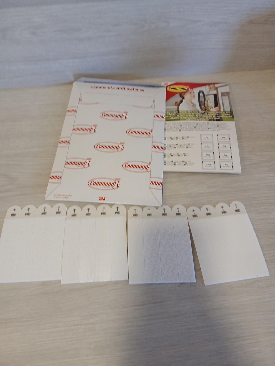 Command Picture Hanging Strips White XLarge 8 Pairs 16 Strips PH217-10EU