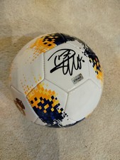 Real Madrid Cristiano Ronaldo signed ball with GCOA certificate