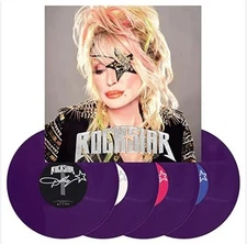 Rockstar - Indie Exclusive 4 LP Purple Vinyl Box Set - Dolly Parton - SEALED!