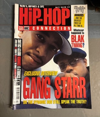 Hip Hop Connection (HHC) magazine: March 1998 (Gang Starr cover) - Issue: 110
