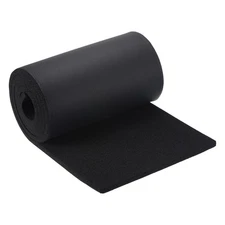 Closed Cell Neoprene Sponge Foam Sheet Roll, Easy Cut Weather Seal Rubber Ins...