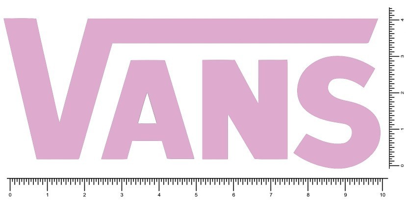 XXL Vans Team Skateboard Sticker 10" or 6" Surf Skate Snow Vinyl Decal Sticker